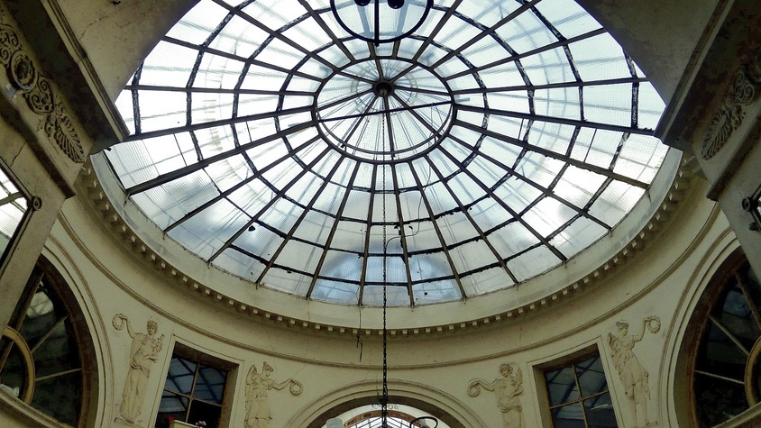 Une galerie luxueuse